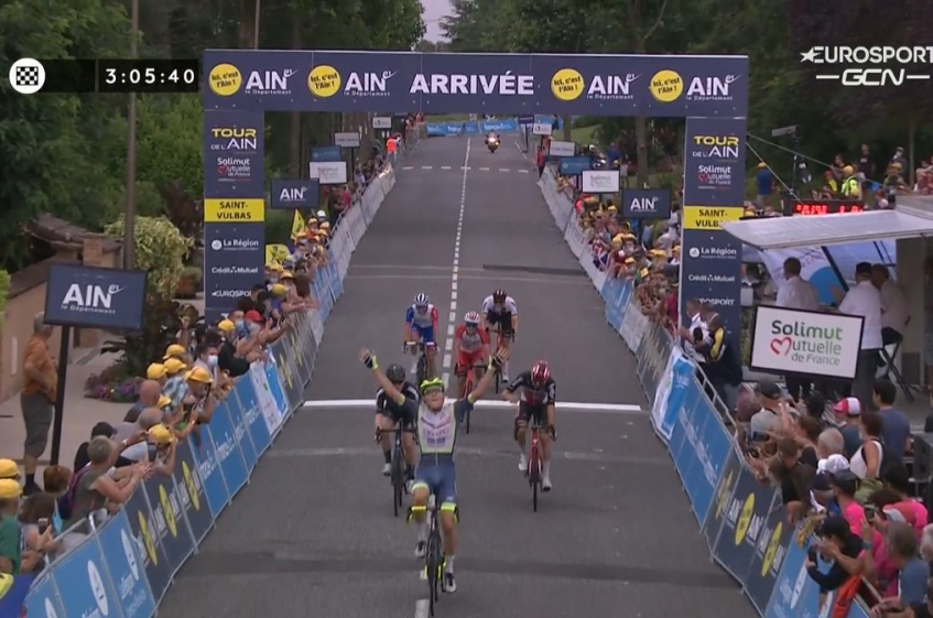 Tour de l'Ain (2.1) - 2ème étape - Victoire de Georg Zimmermann