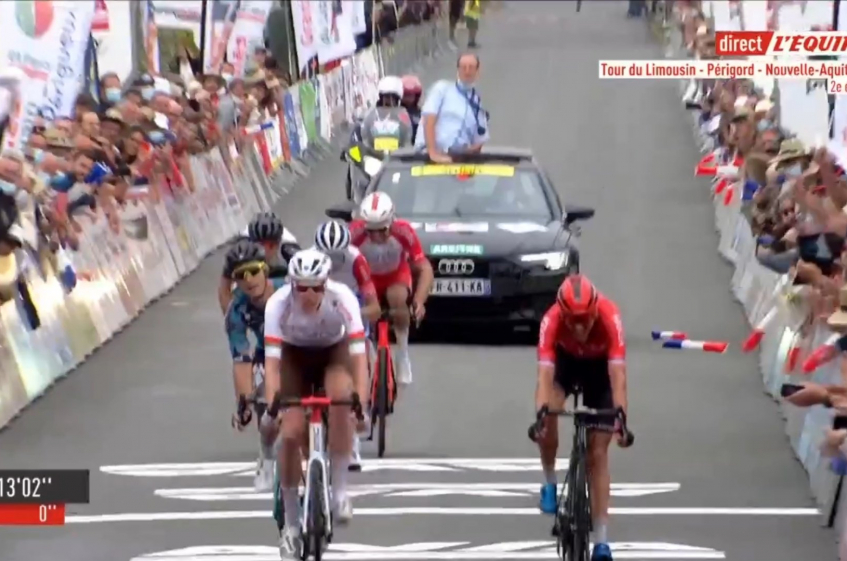 Tour du Limousin (2.1) - 2ème étape - Victoire de Dorian Godon