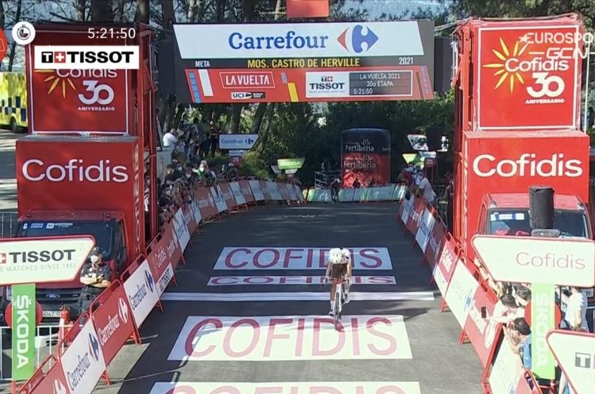 Tour d'Espagne (2.UWT) - 20ème étape - Victoire de Clément Champoussin