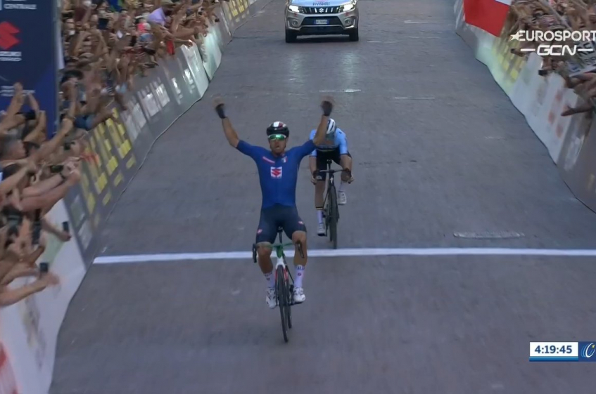 Championnat d'Europe (CC) - Colbrelli devance Evenepoel