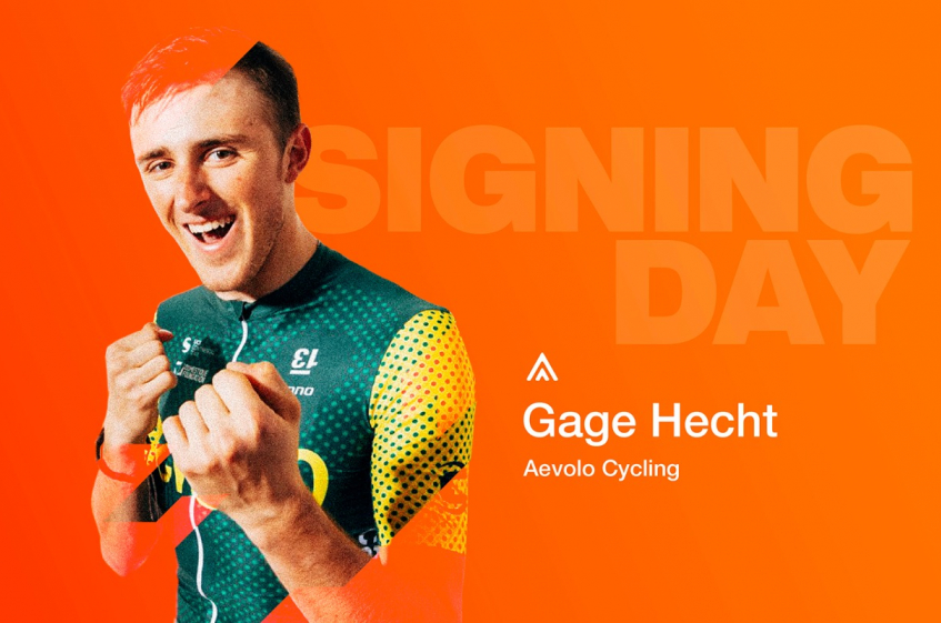 Mercato : Gage Hecht rejoint Rally Cycling