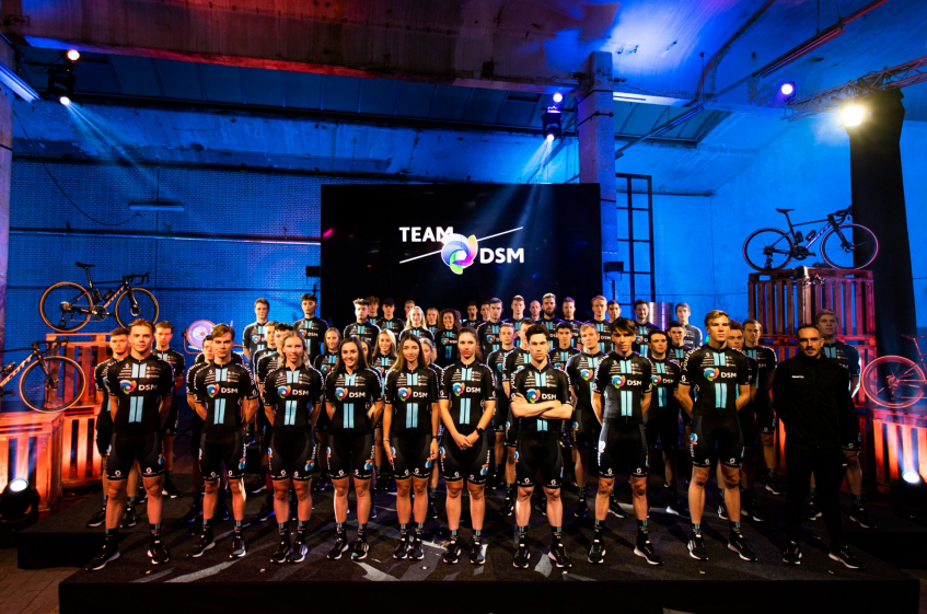 Le Team DSM présente son maillot pour la saison 2022