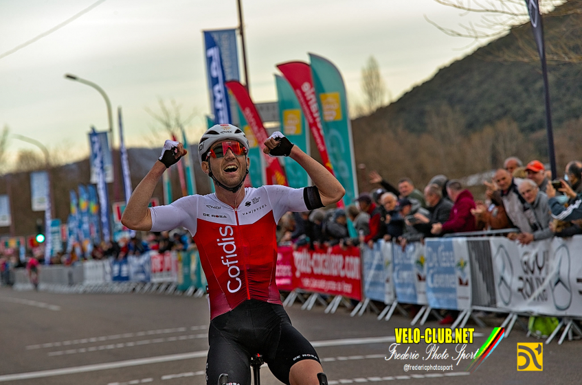 Etoile de Bessèges (2.1) - 3ème étape - Victoire de Benjamin Thomas
