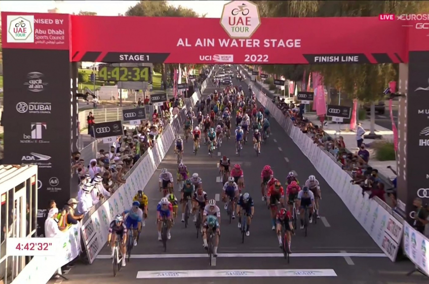 UAE Tour (2.UWT) - 1ère étape - Victoire de Jasper Philipsen