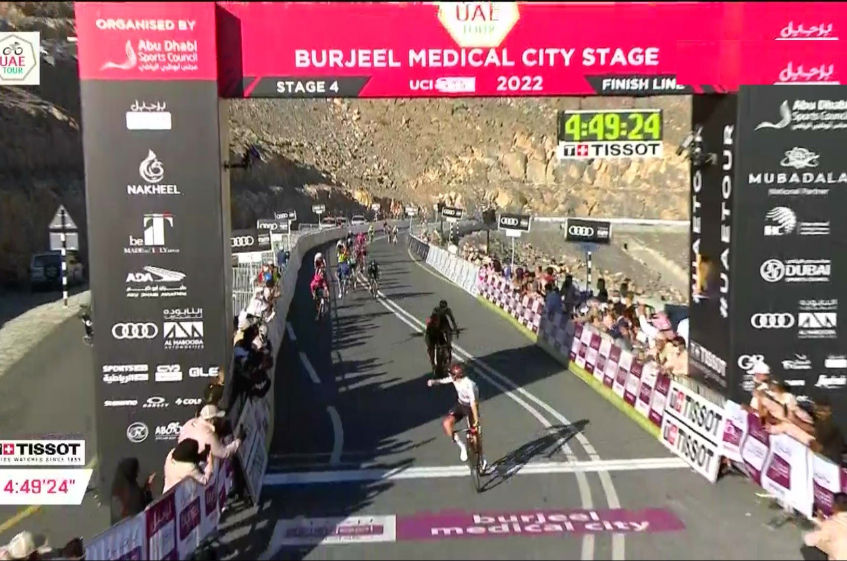 UAE Tour (2.UWT) - 4ème étape - Victoire de Tadej Pogacar