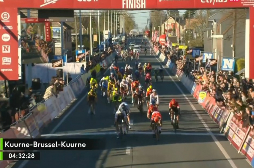 Kuurne-Bruxelles-Kuurne (1.Pro) - Victoire de Fabio Jakobsen