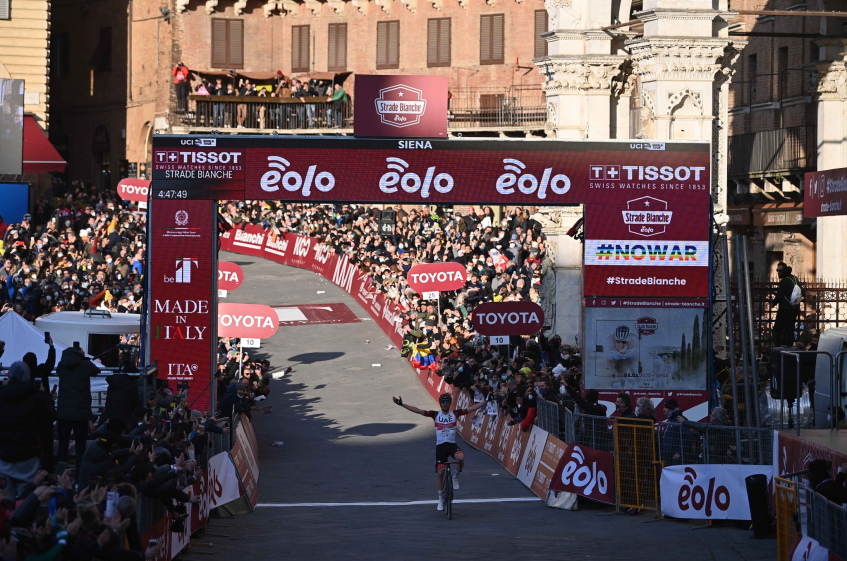 Strade Bianche (1.UWT) - Pogacar ajoute une nouvelle ligne de prestige à son palmarès