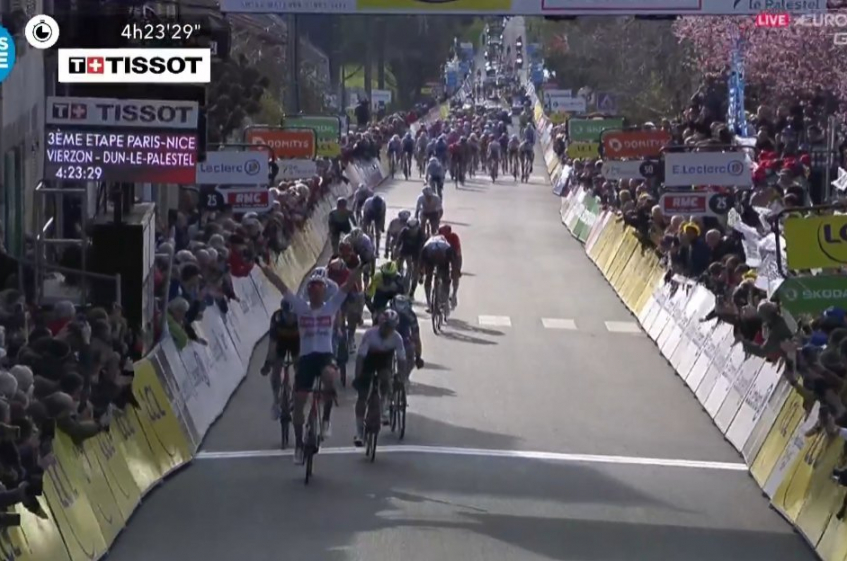 Paris-Nice (2.UWT) - 3ème étape - Victoire de Mads Pedersen