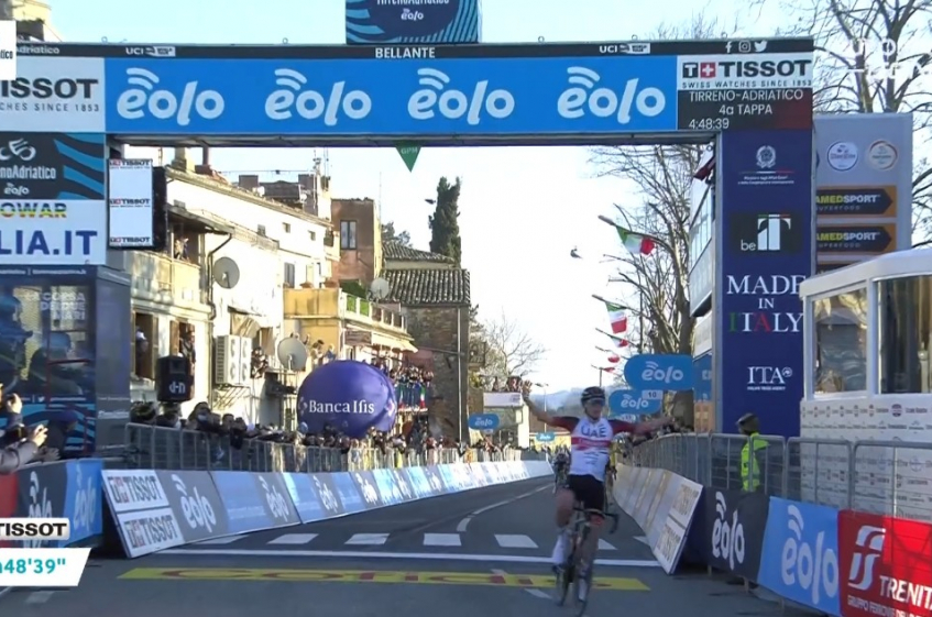 Tirreno-Adriatico (2.UWT) - 4ème étape - Victoire de Tadej Pogacar