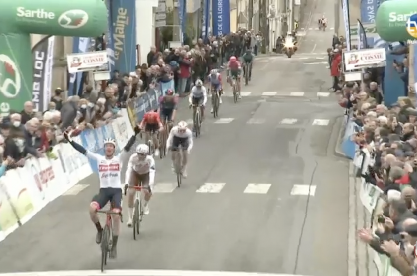 Circuit de la Sarthe (2.1) - 1ère étape - Victoire de Mads Pedersen