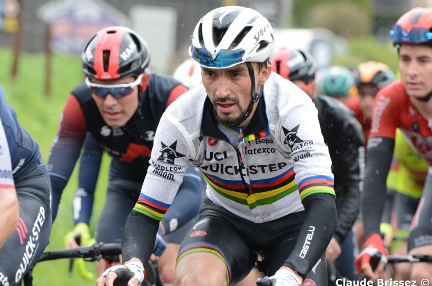 Infirmerie : côtes cassées et fracture de l'omoplate pour Julian Alaphilippe