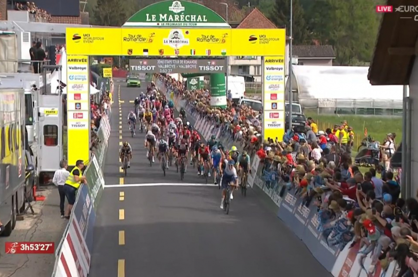 Tour de Romandie (2.UWT) - 3ème étape - Victoire de Patrick Bevin