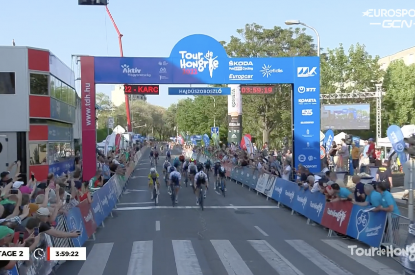 Tour de Hongrie : résumé vidéo de la 2ème étape
