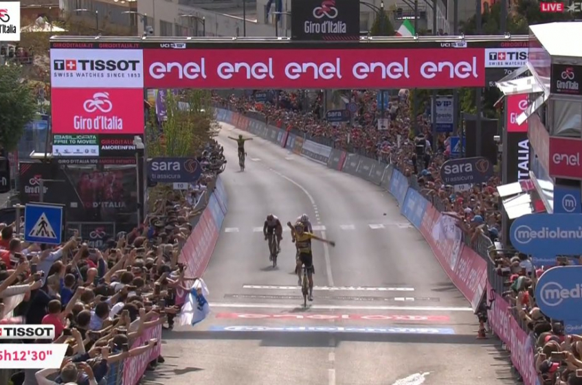 Tour d'Italie : le résumé vidéo de la 7ème étape
