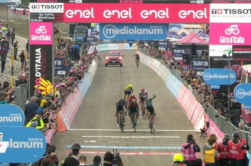 Tour d'Italie : le résumé vidéo de la 9ème étape du Giro