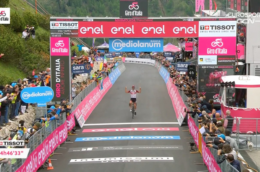 Tour d'Italie (2.UWT) - 20ème étape - Covi s'impose, Hindley renverse le Giro !