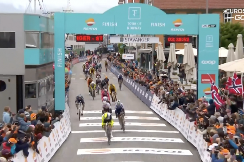 Tour of Norway (2.Pro) - L'étape pour Kristoff, le général pour Evenepoel