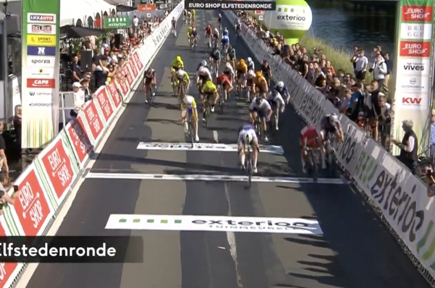 Elfstedentocht (1.1) - Victoire de Fabio Jakobsen