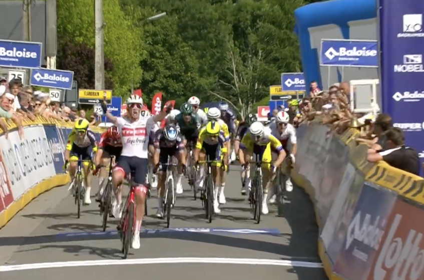 Tour de Belgique (2.Pro) - 1ère étape - Victoire de Mads Pedersen