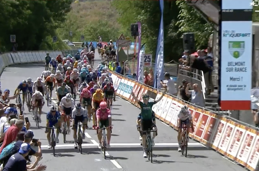 Route d'Occitanie (2.1) - 2ème étape - Victoire de Roger Adria
