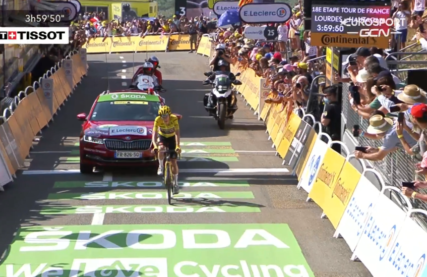 Tour de France (2.UWT) - 18ème étape - Victoire de Jonas Vingegaard