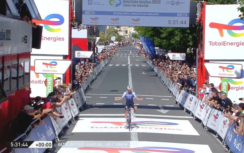 Clasica San Sebastian (1.UWT) - Nouveau numéro de Remco Evenepoel