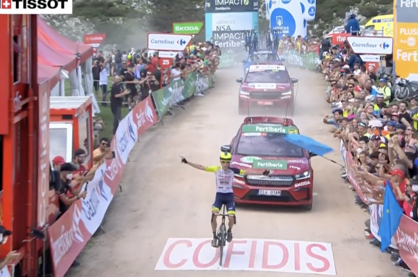 Tour d'Espagne (2.UWT) - 9ème étape - Victoire de Louis Meintjes
