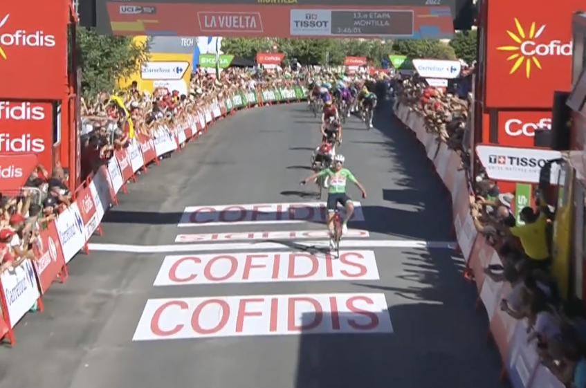 Tour d'Espagne (2.UWT) - 13ème étape - Victoire de Mads Pedersen