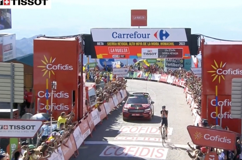 Tour d'Espagne (2.UWT) - 15ème étape - Victoire de Thymen Arensman