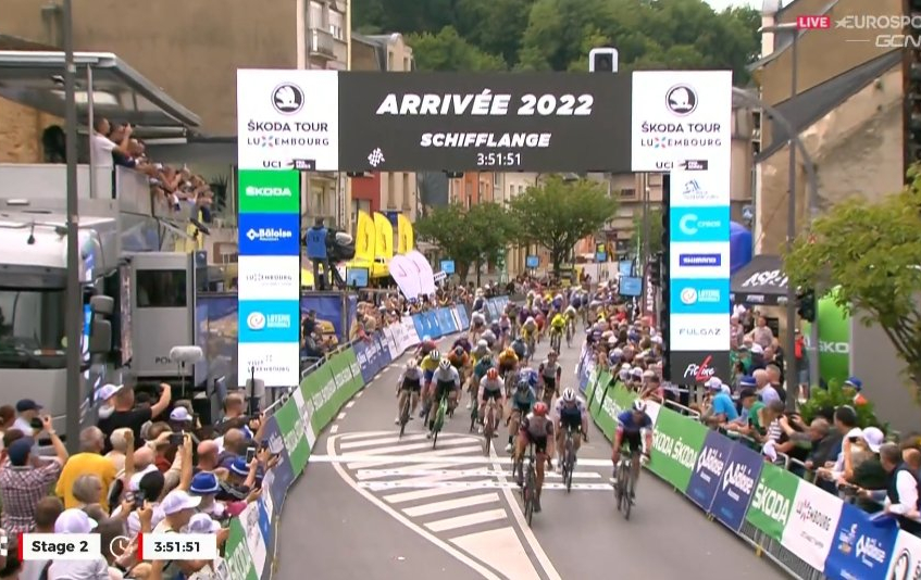 Tour du Luxembourg (2.Pro) - 2ème étape - Victoire de Matteo Trentin