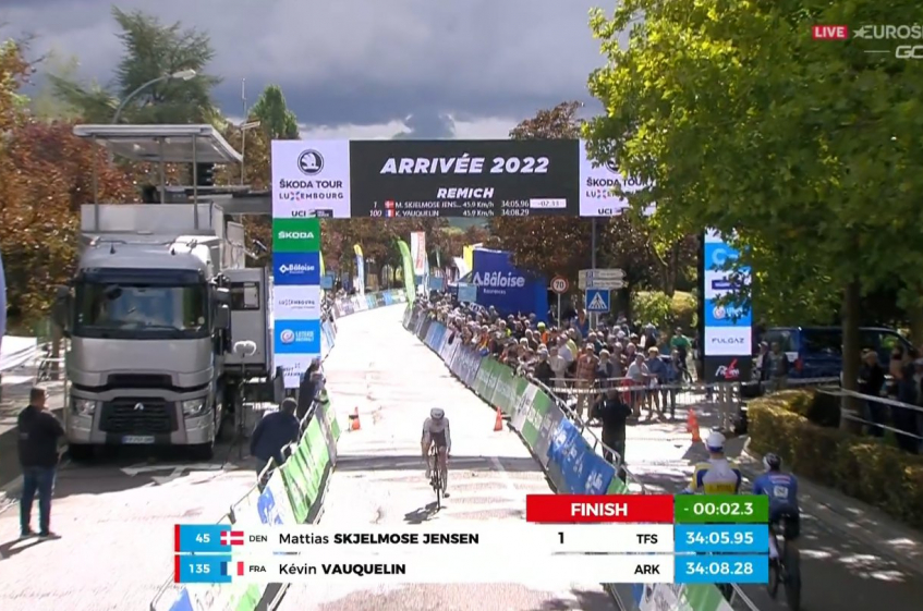 Tour du Luxembourg (2.Pro) - Le chrono pour Skjelmose
