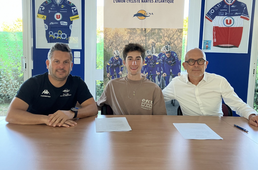 Lucas Bourgoyne s'engage avec la Team U Nantes Atlantique