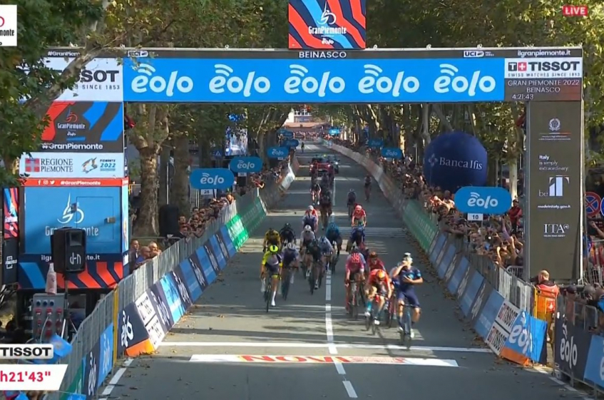 Gran Piemonte (1.Pro) - Victoire d'Ivan Garcia Cortina
