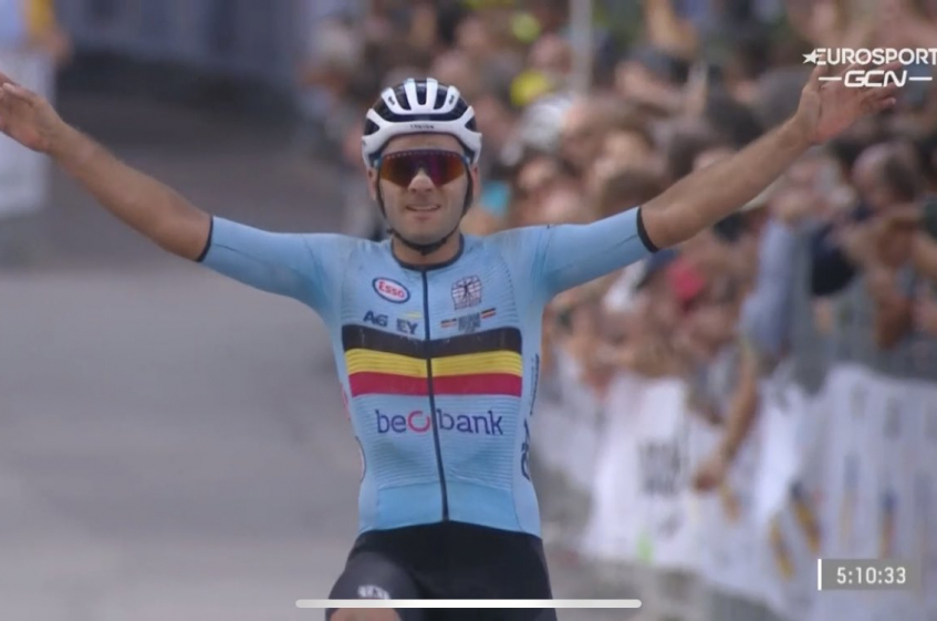 Gianni Vermeersch a été sacré champion du monde de Gravel