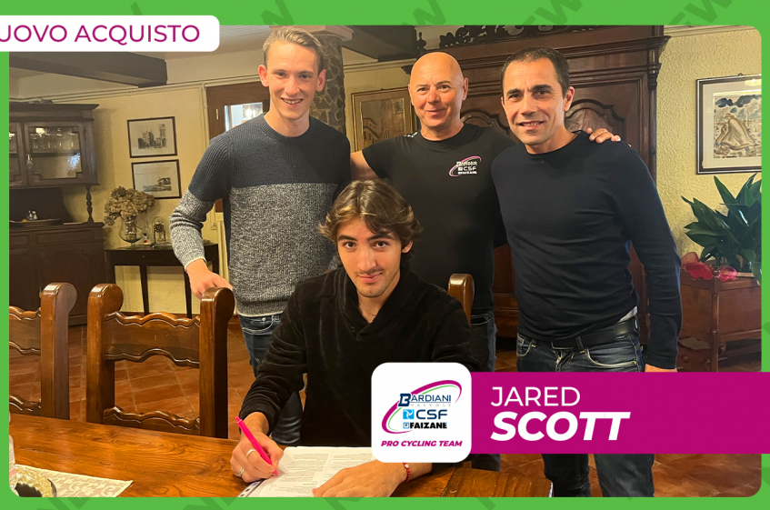 Mercato : Jared Scott rejoint Bardiani - CSF
