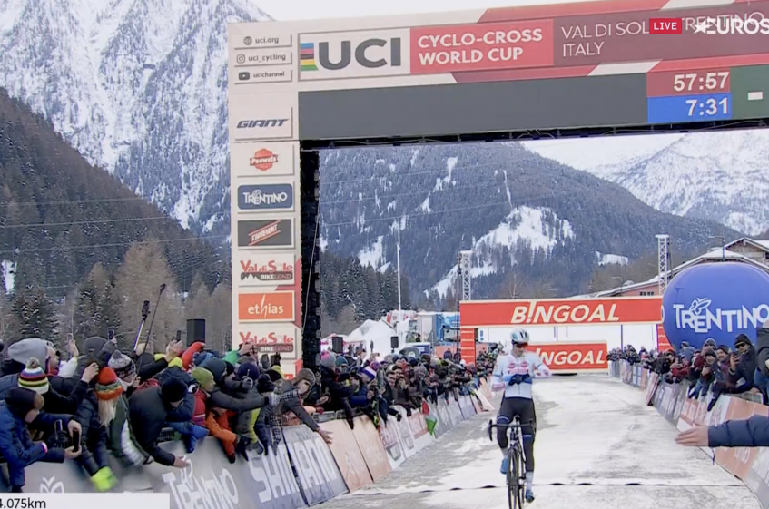 Coupe du Monde - Val di Sole - Vanthourenhout s'impose