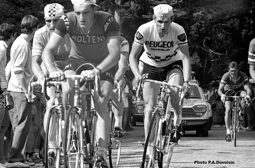 Dans le rétro : sur les pentes du Col de Porte lors du Tour de France 1971