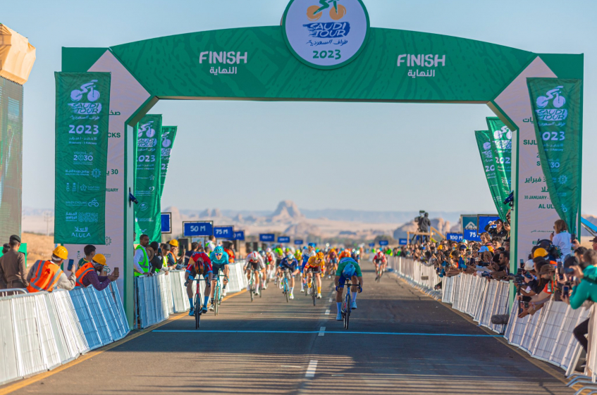 Saudi Tour : final de la 2ème étape en vidéo