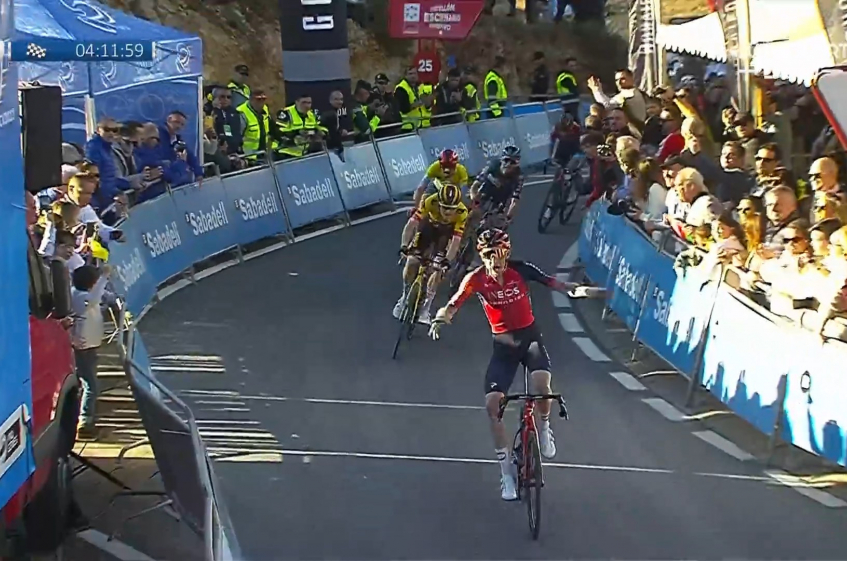Volta Comunitat Valenciana (2.Pro) - 4ème étape - Victoire de Tao Geoghegan Hart