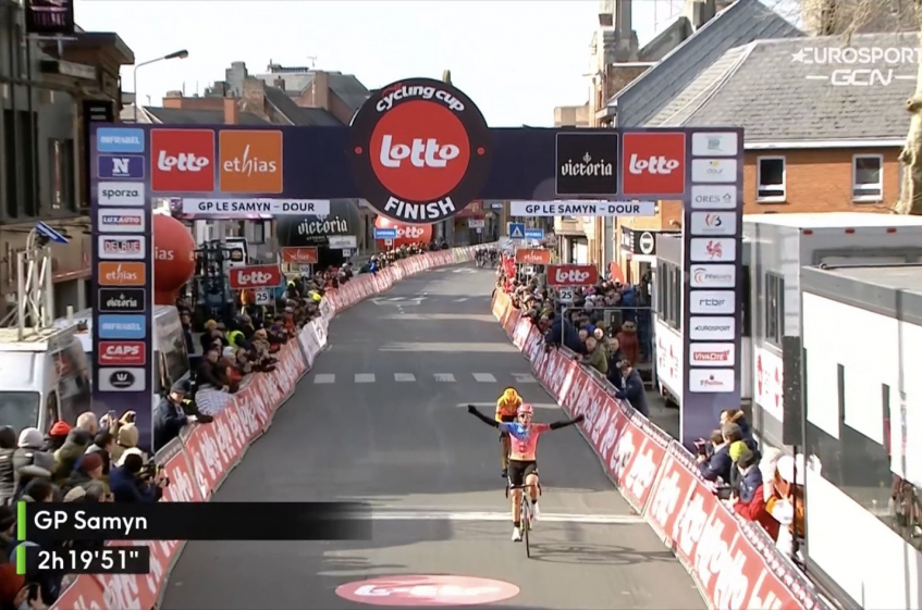 Le Samyn des Dames (1.1) - Victoire de Bastianelli