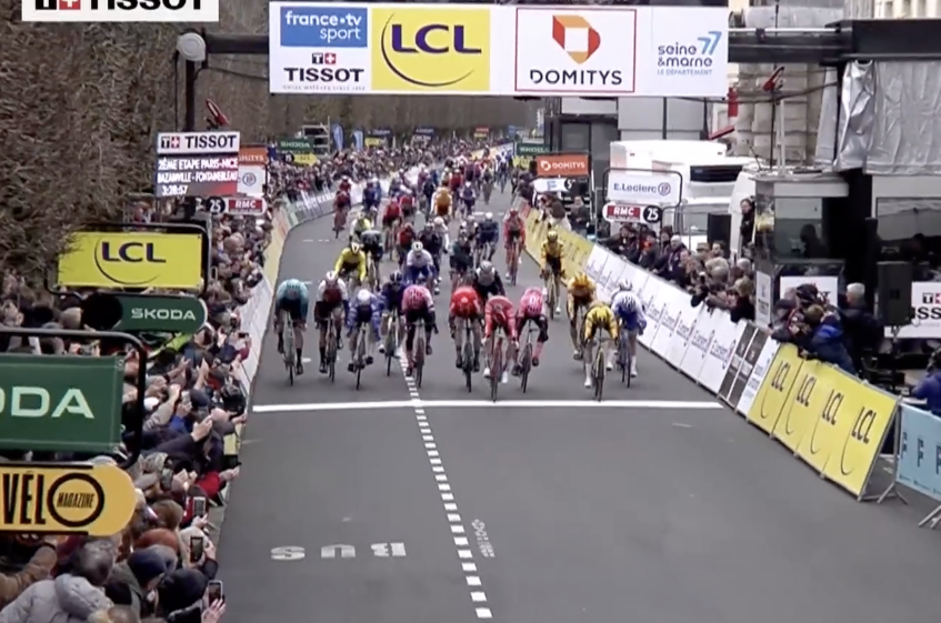 Paris-Nice (2.UWT) - 2ème étape - Victoire de Mads Pedersen