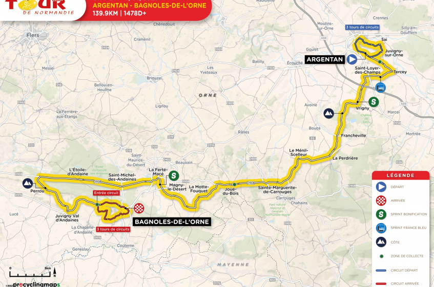 Tour de Normandie Féminin : présentation de la 1ère étape