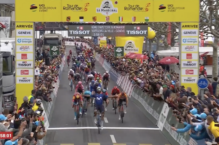 Tour de Romandie (2.UWT) - 5ème étape - Victoire de Gaviria