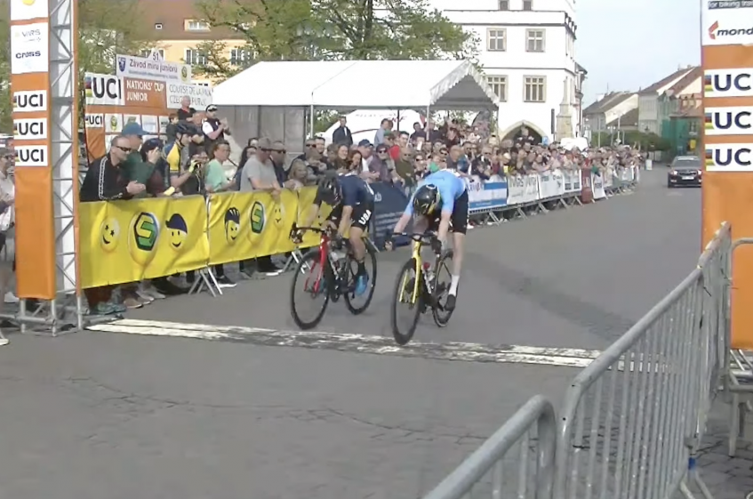 Course de la Paix U19 (2.Ncup) - 1ère étape - Victoire de Nordhagen
