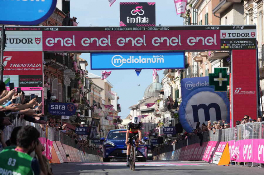 Tour d'Italie (2.UWT) - 1ère étape - Remco Evenepoel écrase le chrono