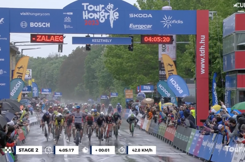 Tour de Hongrie (2.1) - 2ème étape - Victoire de Jakobsen