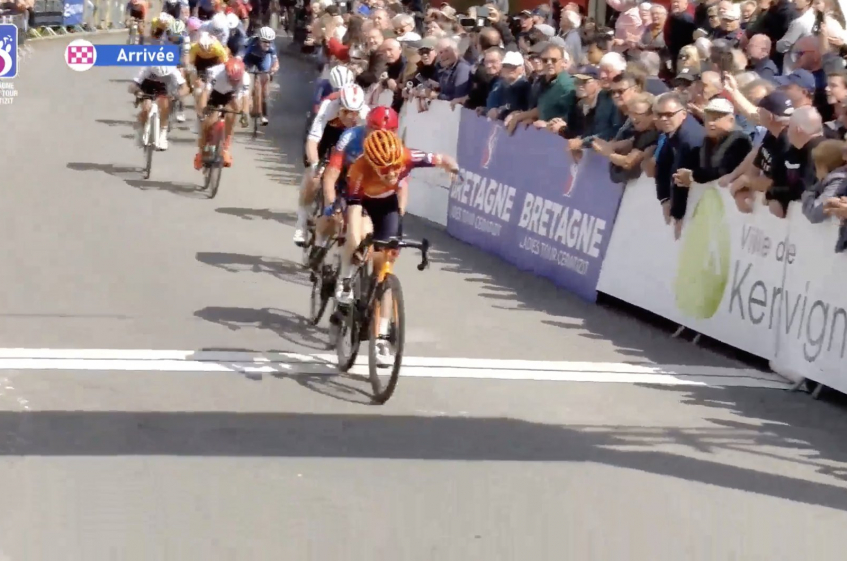 Bretagne Ladies Tour (2.1) - 4ème étape - Daria Pikulik s'impose