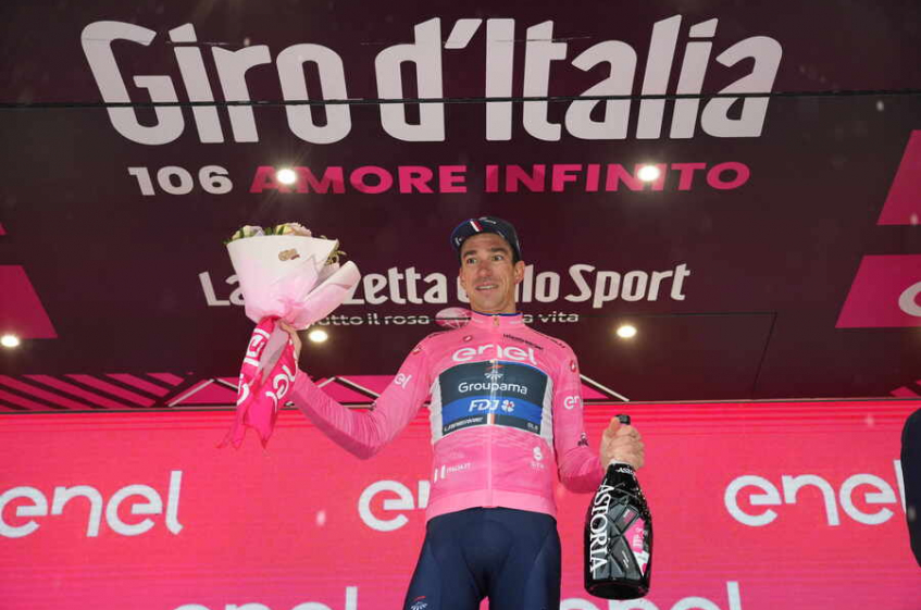 Bruno Armirail est le nouveau leader du Giro !
