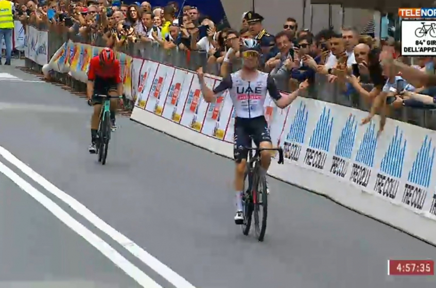 Giro dell Appennino (1.1) - Victoire de Marc Hirschi