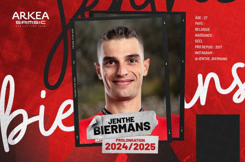 Mercato : Arkea- Samsic prolonge le contrat de Jenthe Biermans